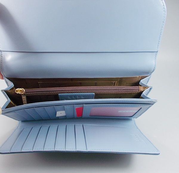 กระเป๋าสตางค์ ELLE กรม-ฟ้า ใหม่ แท้