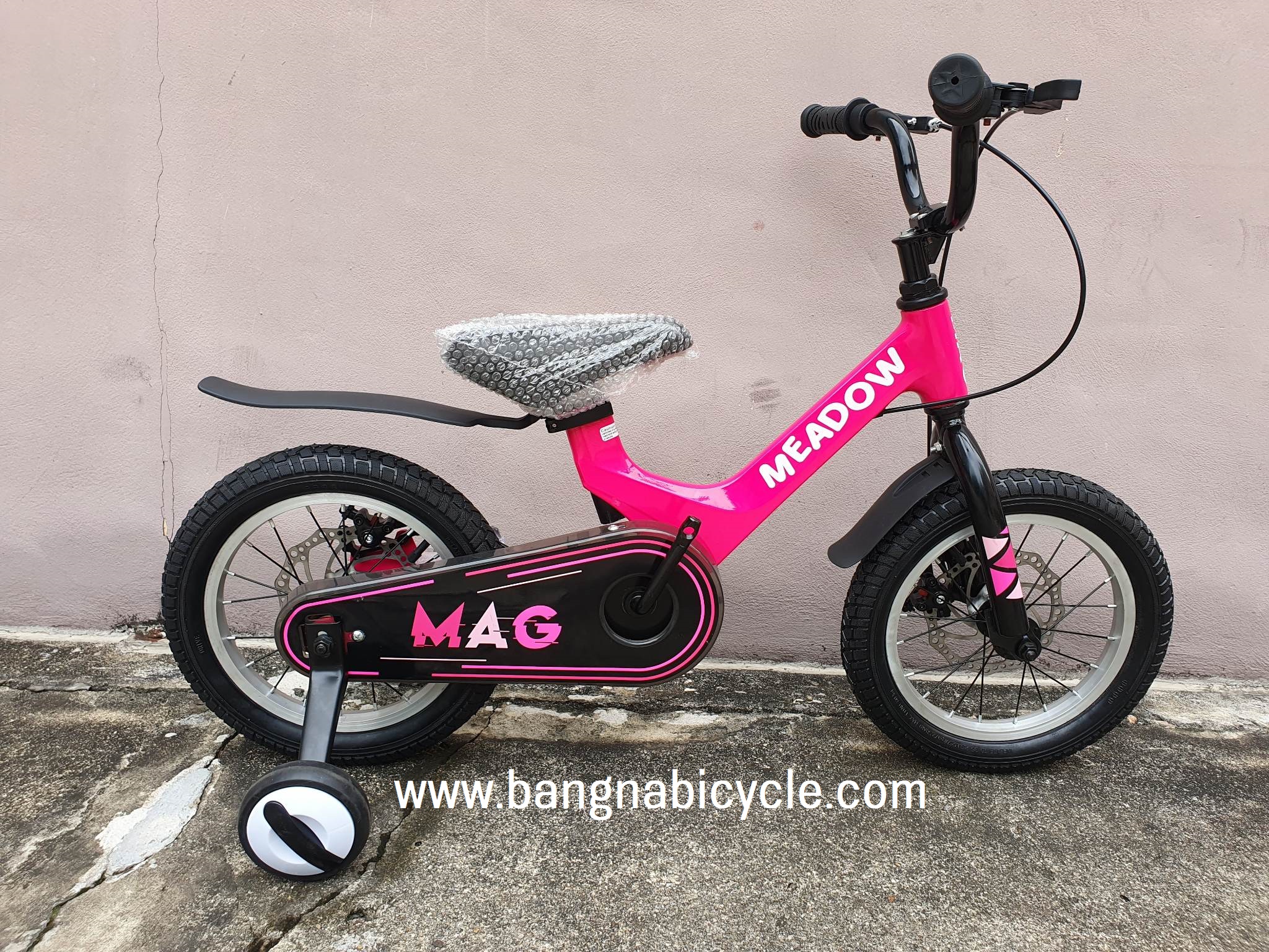 [หมด]รถจักรยานเด็กอลูมิเนียม Meadow MAG 14 และ 16 นิ้ว