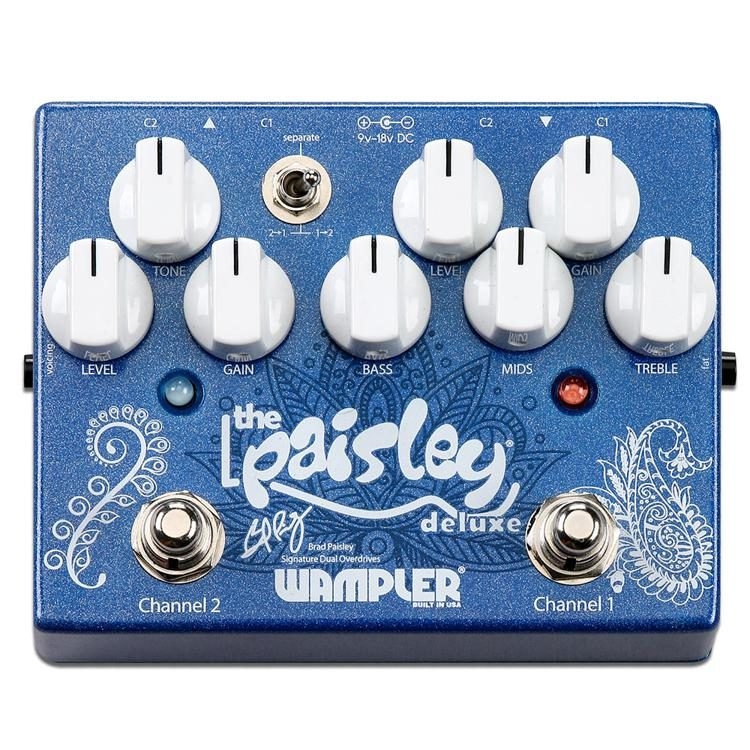 Wampler Paisley Drive Deluxe Overdrive Pedal