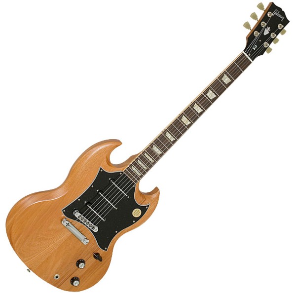 Gibson SG Standard 3 Single Coil Natural Satin Electric Guitar
