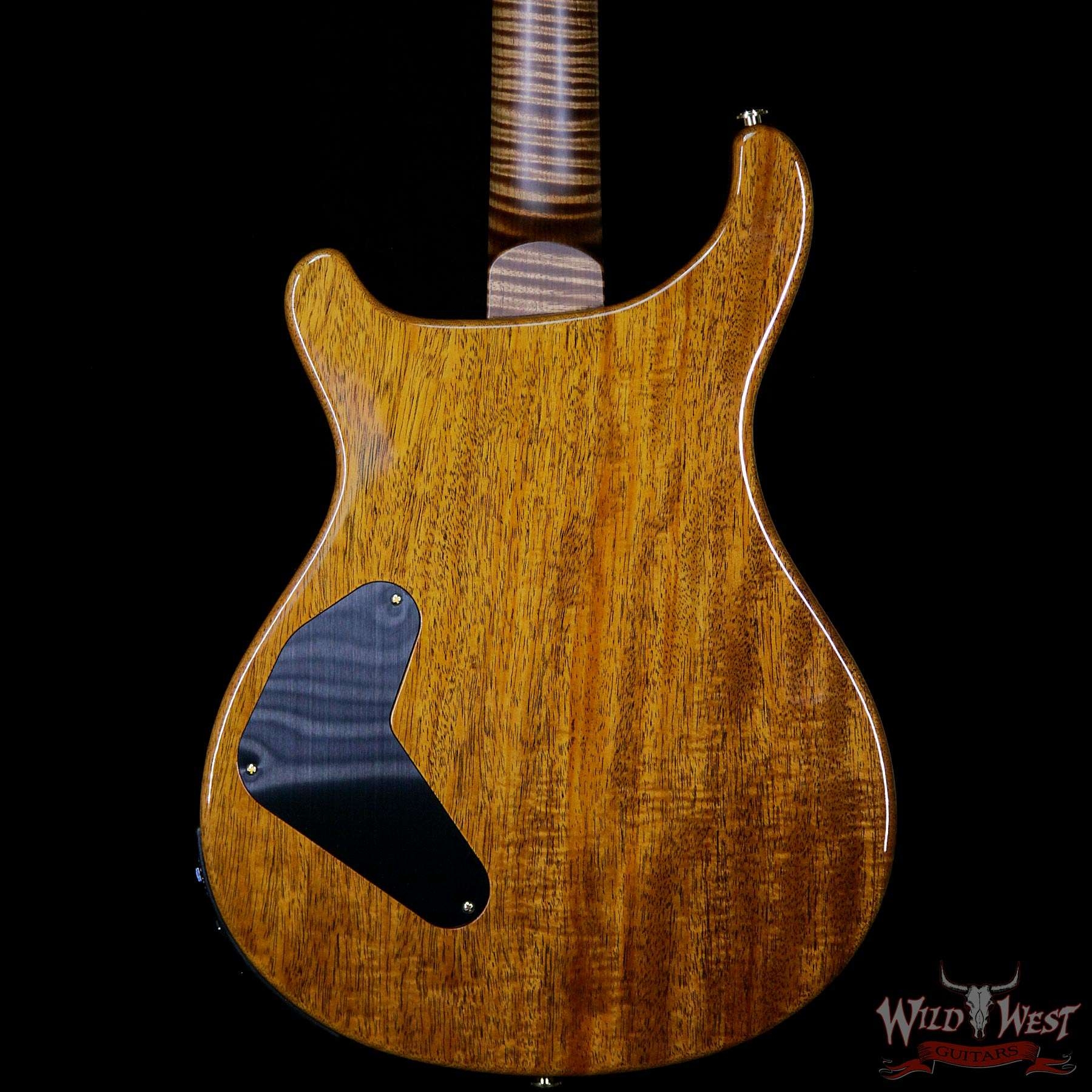 PRS Private Stock #8131 Custom 24 Piezo P24 Roasted Flame Maple Neck Brazilian Rosewood Board Bonnie Pink