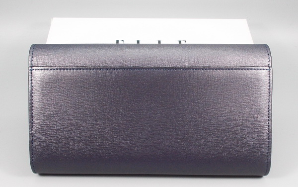 กระเป๋าสตางค์ ELLE เทาเมทาลิก ใหม่ แท้