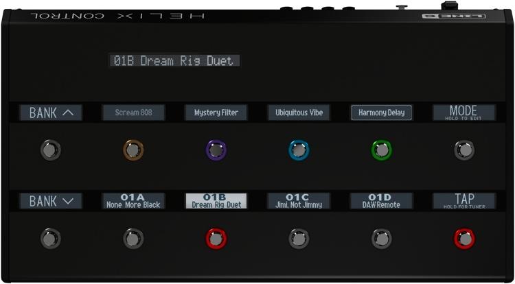 Line 6 Helix Control - Floor Controller for Helix Rack