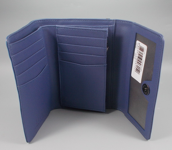 กระเป๋าสตางค์ ELLE น้ำเงิน ใหม่ แท้