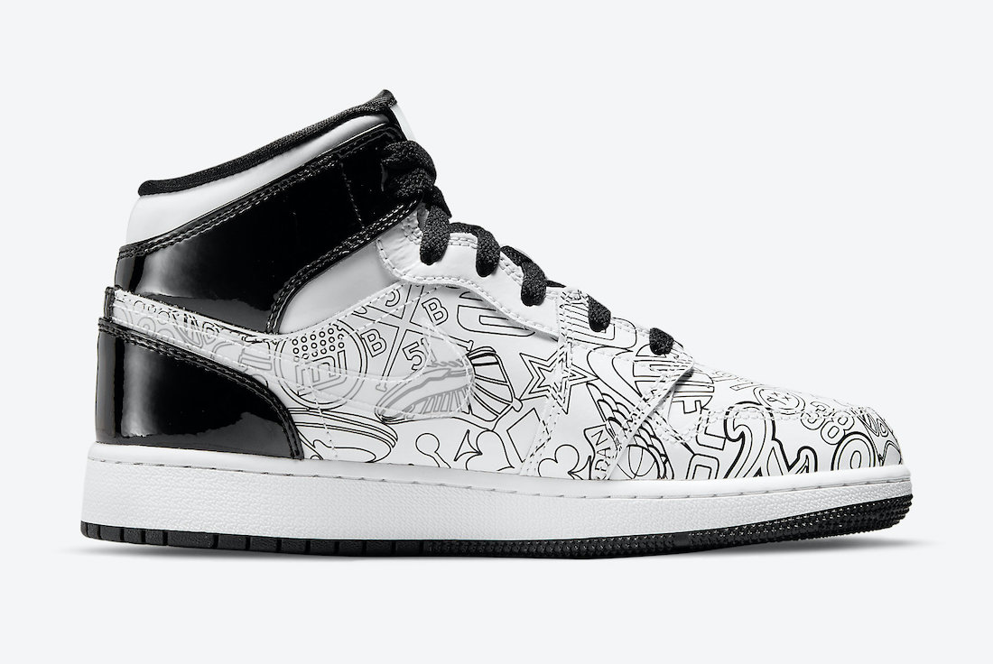 Nike Air Jordan 1 Mid GS “DIY”
