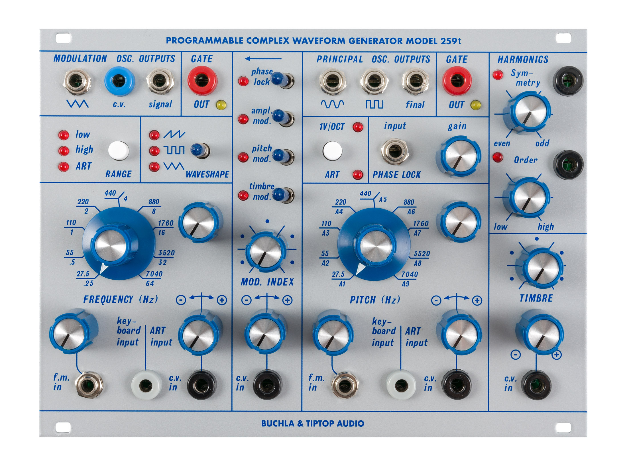 Tiptop Audio Buchla 259t Complex Waveform Generator