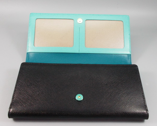 กระเป๋าสตางค์ LOUIS FONTAINE ดำ-เขียว ใหม่ แท้