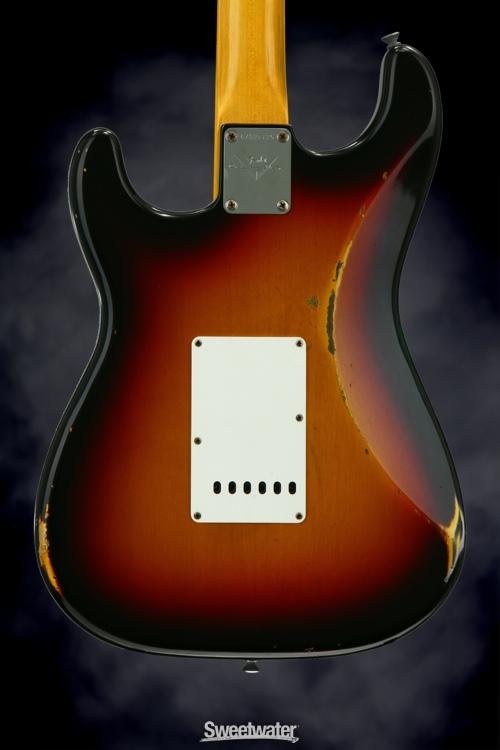 Fender Custom Shop 1961 Relic Stratocaster - 3-color Sunburst, 2016 Collection