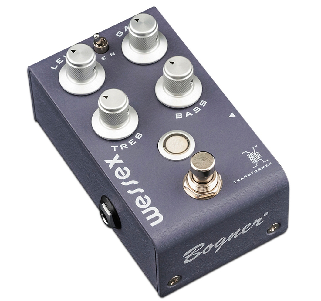 Bogner WESSEX V2 OVERDRIVE with Transformer Guitar Effects Pedal Warm Grey
