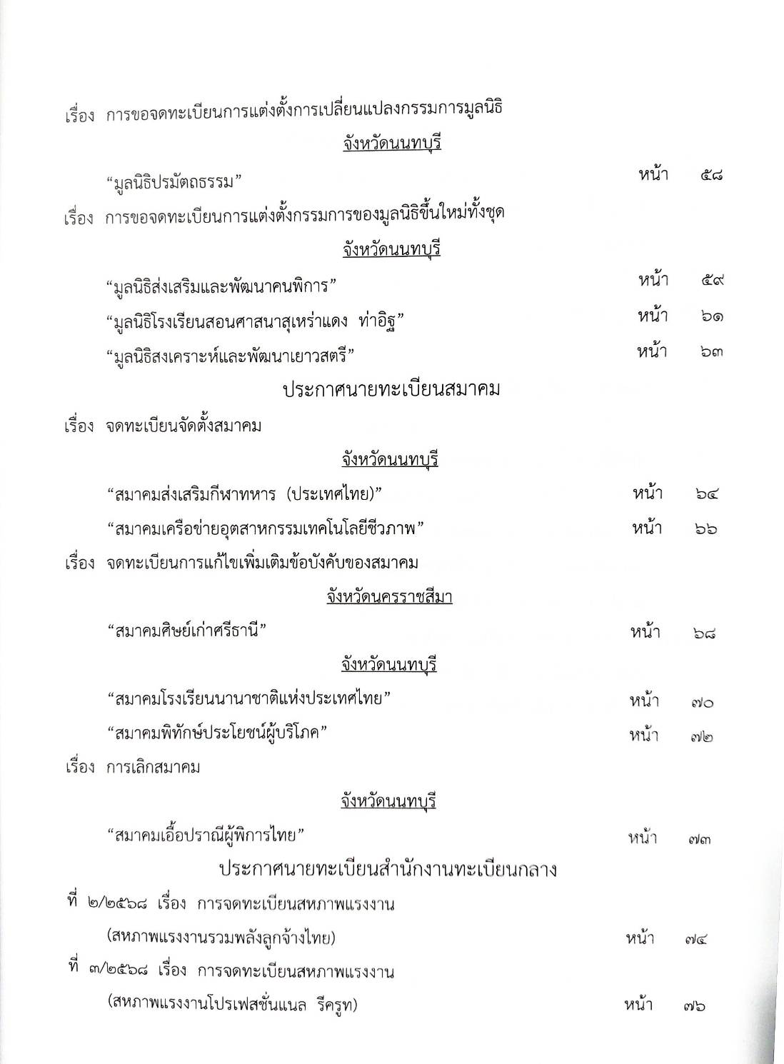 กฎหมายใหม่ ตอนที่ 142/91 รวมประกาศ ฯ