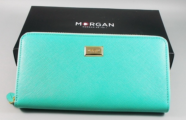 กระเป๋าสตางค์ MORGAN เขียวมะนาว ใหม่ แท้