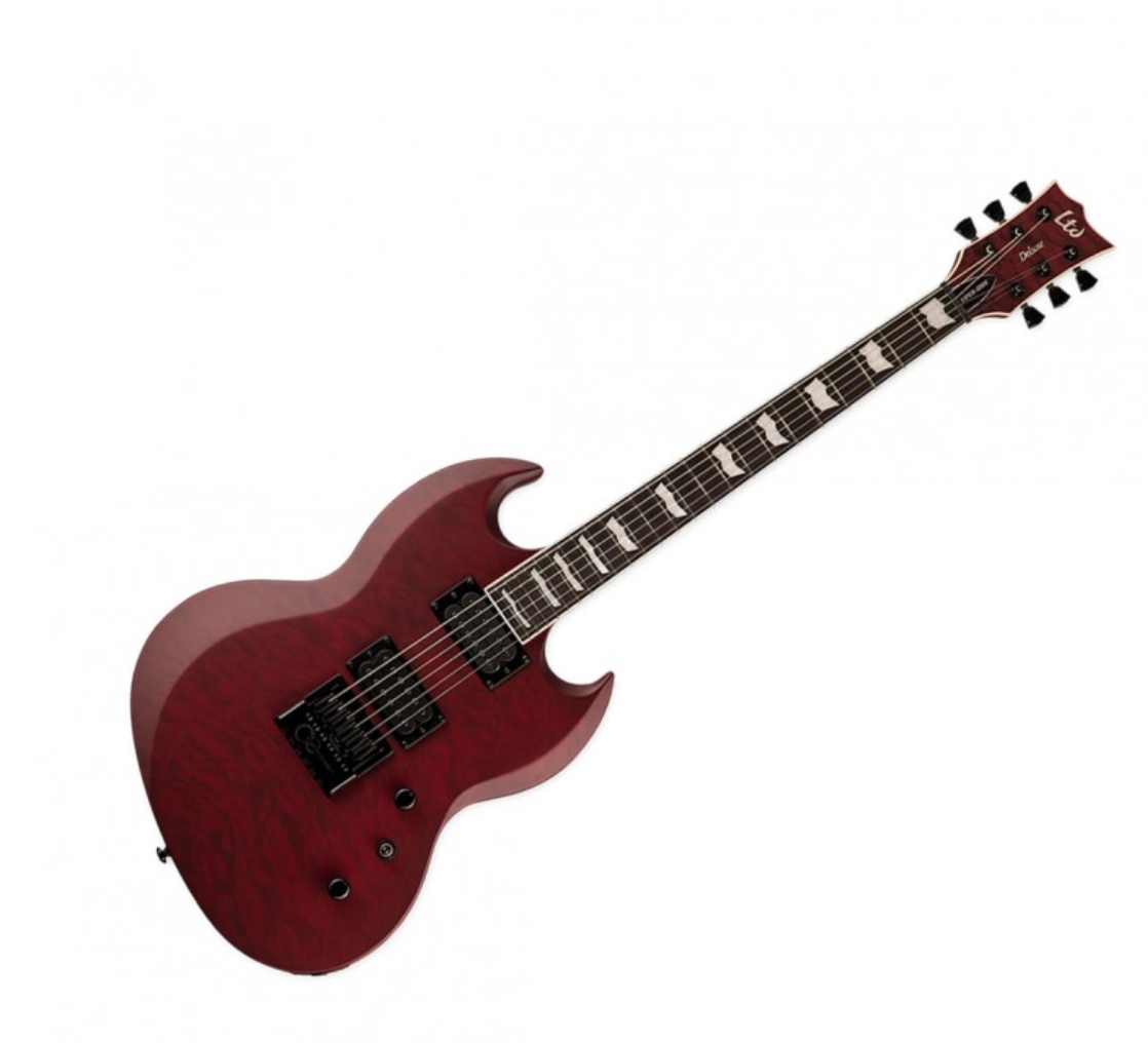 ESP LTD Viper-1000 Evertune - See-thru Black Cherry Satin