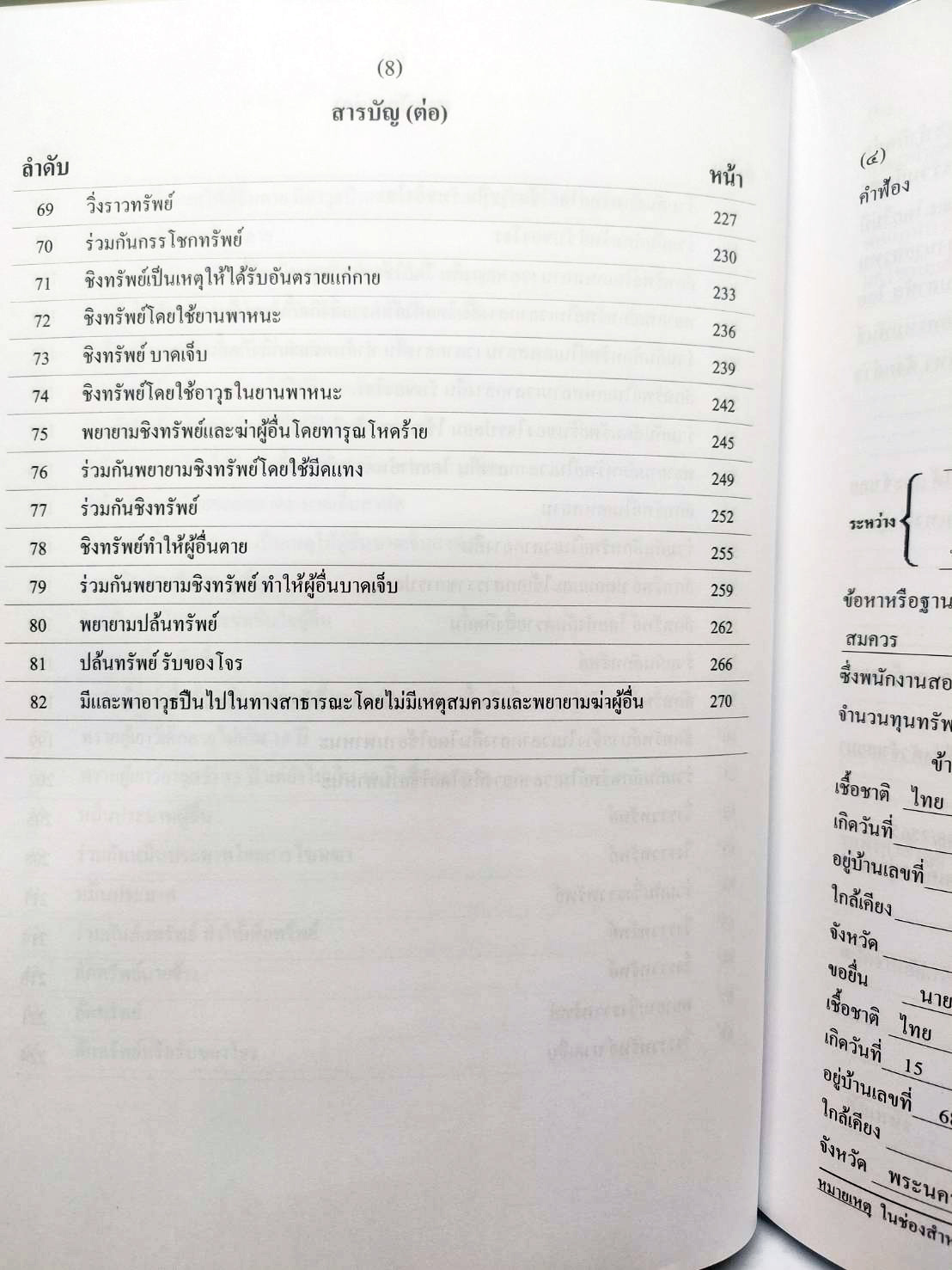 รวมคำฟ้องคดีอาญา เล่ม 2 มาตรา 288-340 (ปกแดง)