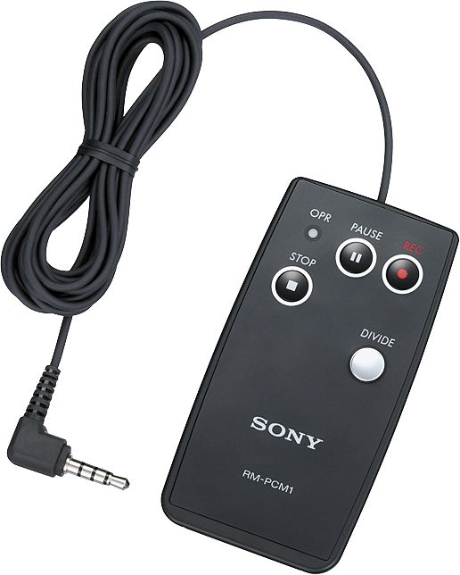 Sony RM-PCM1 Remote for PCM-D50 Linear PCM Recorder