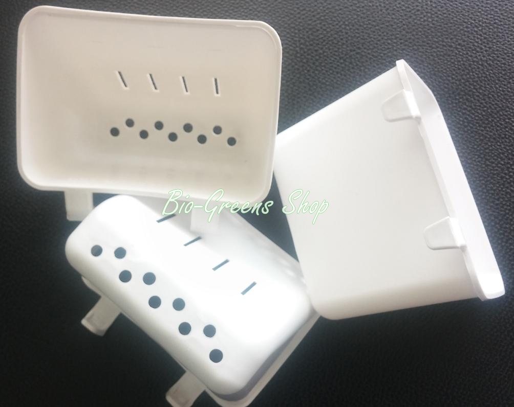 กระถางต้นไม้สวนแนวตั้ง ขนาดเล็ก สีขาว