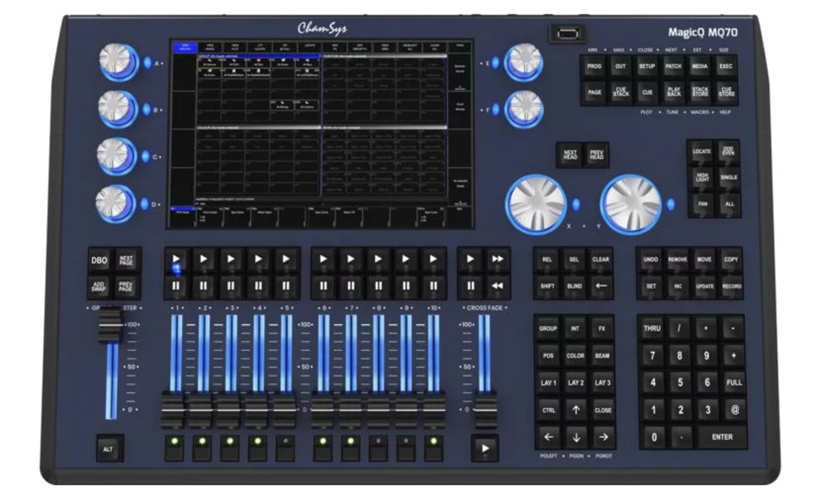 Chamsys MagicQ MQ70 24-Universe Compact Lighting Console