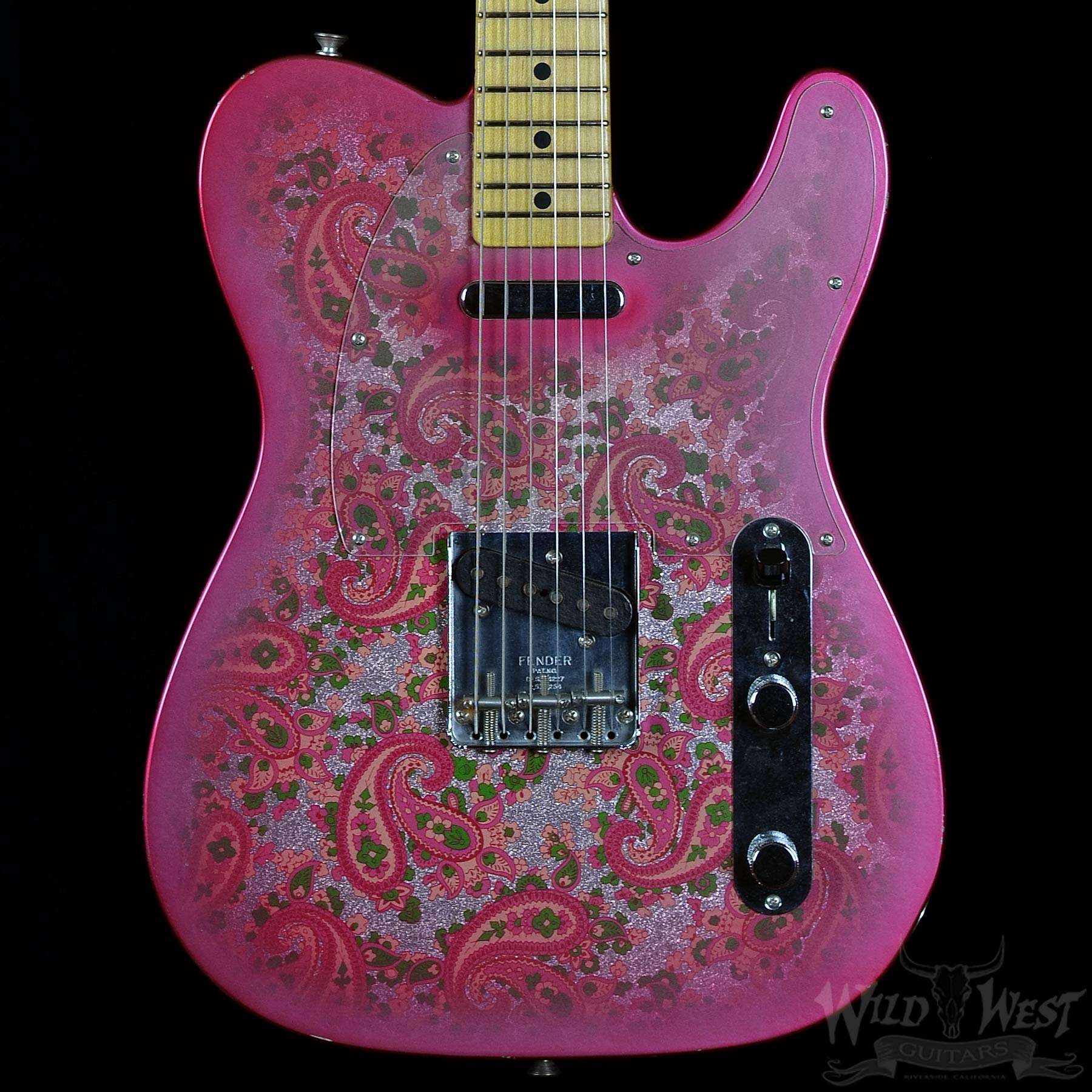 Fender Custom Shop Masterbuilt Closet Classic 1967 Pink Paisley Telecaster by Todd Krause
