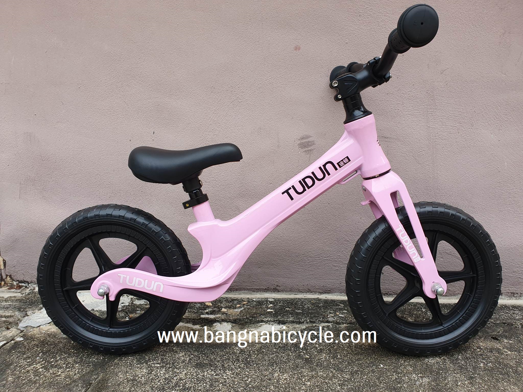[หมด] รถเด็กขาไถ บาลานซ์ไบค์ ตัวถังอลูมิเนียม TUDUN Balance Bike ล้อแมกซ์ ไม่ต้องเติมลม