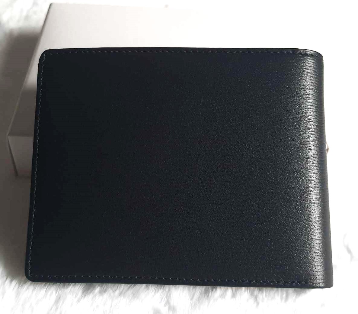 กระเป่าสตางค์ Guy Laroche ดำ ธนบัตร 3 ช่อง ใหม่ แท้