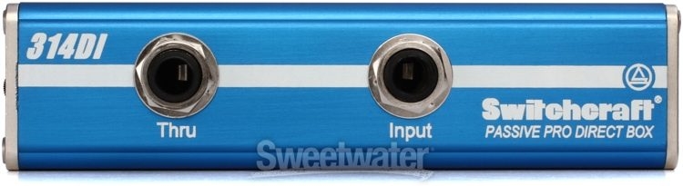 Switchcraft 314DI AudioStix 1-channel Passive Instrument Direct Box