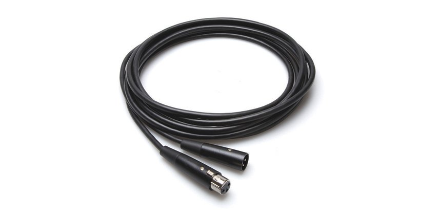 Hosa Economy Microphone Cable, Hosa XLR3F to XLR3M, 25 ft (MBL-125)