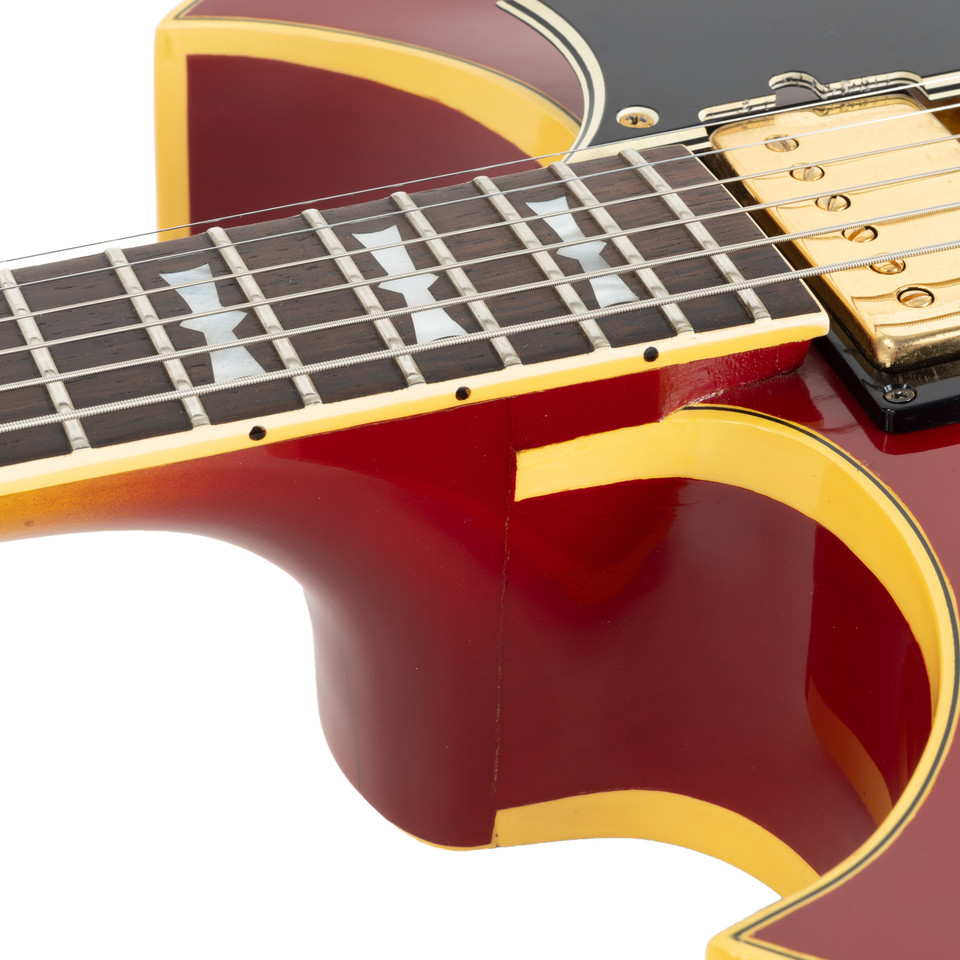 Vintage Gibson Barney Kessel Custom Cherry Sunburst 1966