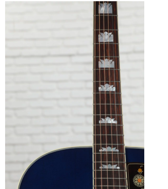 Gibson Acoustic SJ-200 Quilt Acoustic-electric Guitar - Viper Blue