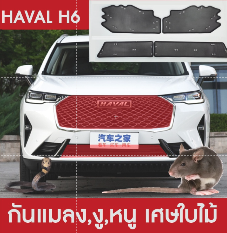ตาข่ายป้องกันแมลงสําหรับติดถังเก็บน้ํารถยนต์ Haval H6 2021 รุ่นที่ 3 ไม่ต้องเจาะตัวรถ กันแมลง กันงู กันหนู เข้ารถมากัด