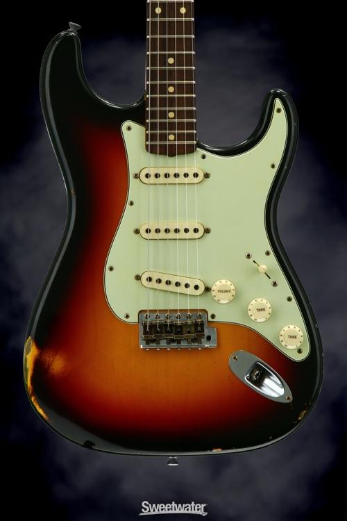 Fender Custom Shop 1961 Relic Stratocaster - 3-color Sunburst, 2016 Collection