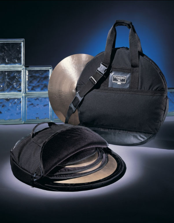 Humes & Berg Tuxedo Cymbal Bag with Shoulder Strap Black 22 Inch