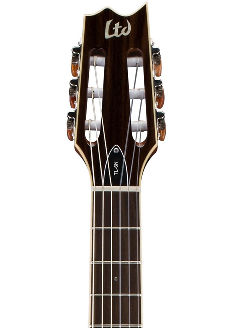 ESP LTD TL-6N Thinline Nylon String Acoustic-Electric Guitar - Natural