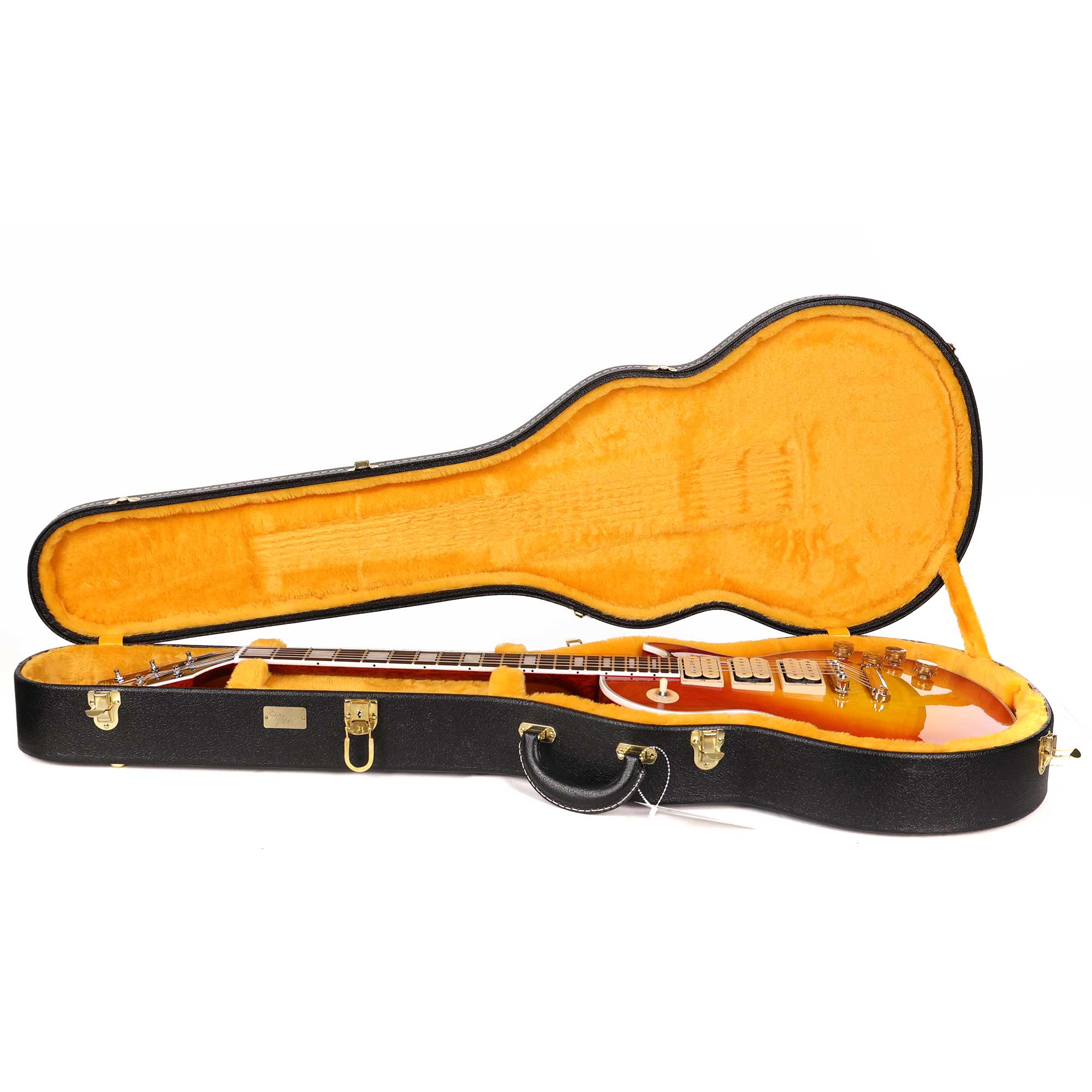 Gibson Custom Shop Les Paul Custom Made 2 Measure Cherry Sunburst Triple '57 Classics and Nickel Hardware