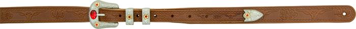 Gretsch Guitars Vintage Tooled Leather Guitar Strap