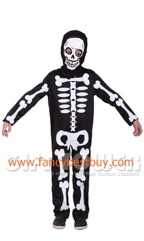 ชุดฮาโลวีน ชุดผี ชุดแฟนซีเด็ก ผีโครงกระดูก สำหรับวันฮาโลวีน Skeleton มีขนาด S, M, L, XL, XXL