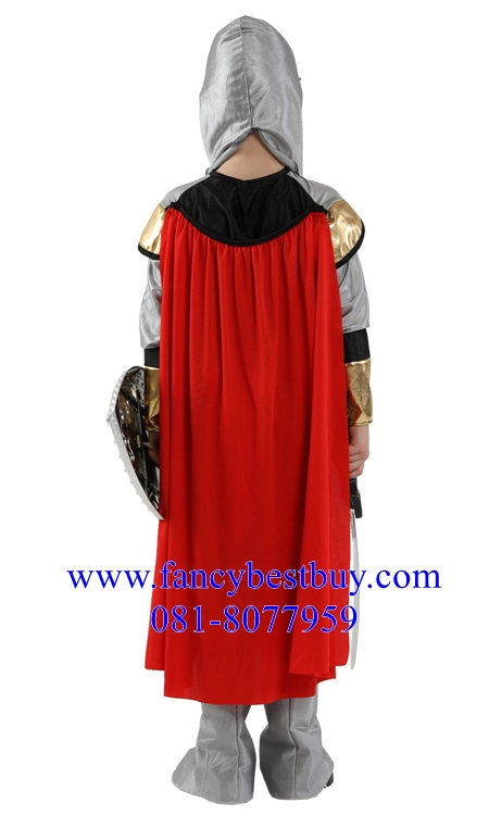 ชุดเจ้าชาย ชุดนักรบโรมัน สำหรับชุดแฟนซีเด็กชาย มีขนาด M, L, XL