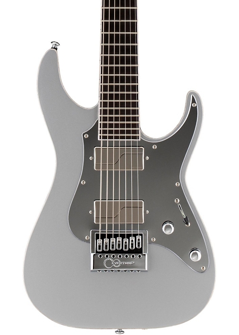 ESP LTD Ken Susi KS-M-7 Evertune 7-String Electric Guitar - Metallic Silver