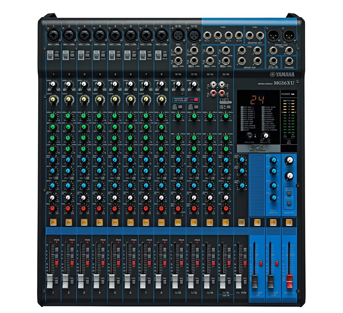 Yamaha MG16XU 16-Channel Mixer