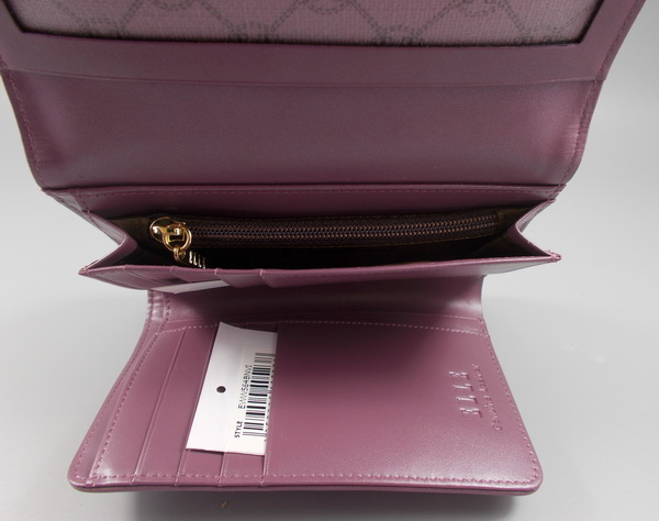 กระเป๋าสตางค์ ELLE ม่วง ใหม่ แท้