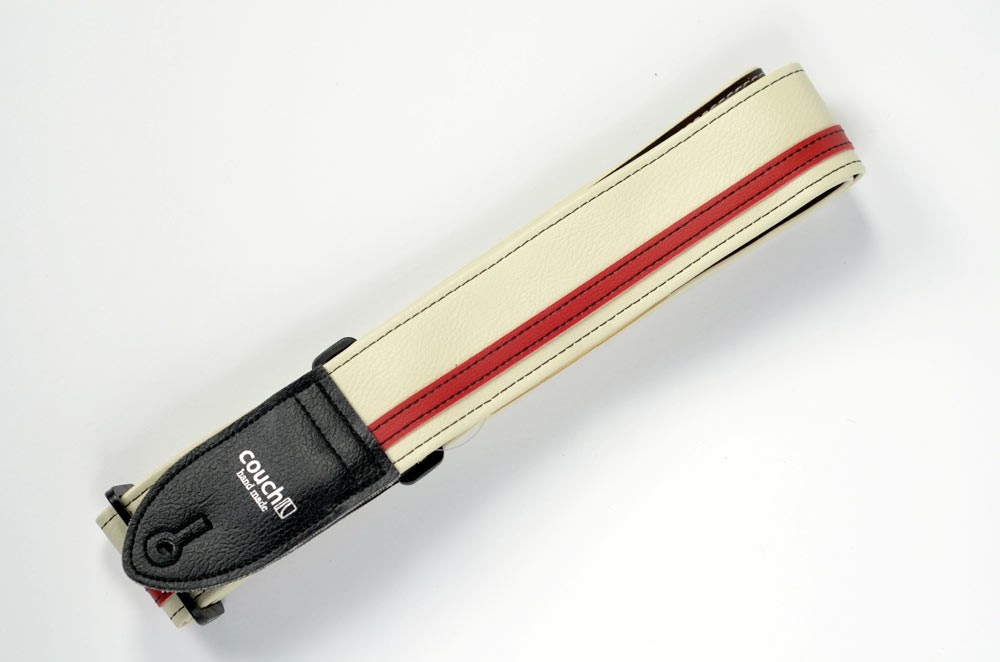 Couch Straps RX016 Racer X - White w/Red