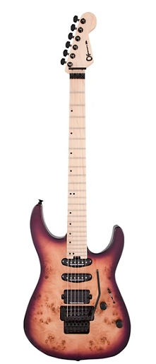 Charvel Pro-Mod DK24 HSS FR M Poplar Electric Guitar Purple Sunset