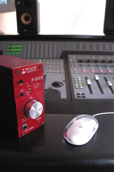 True Systems P-SOLO Single Channel Microphone Preamp