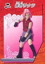 ซากุระ Naruto Shippuden Ninja Action Collection Naruto Sasuke Hutatabi (แท้)