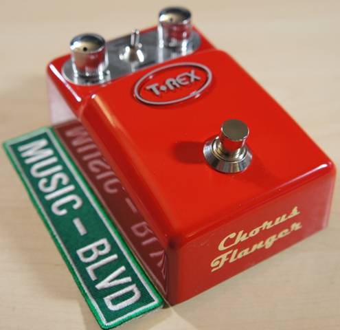 T-Rex Tonebug Chorus and Flanger Guitar Effects Pedal (Red