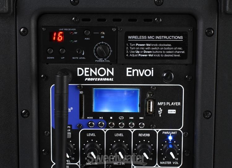 Denon Envoi Portable AC/Battery Powered PA System