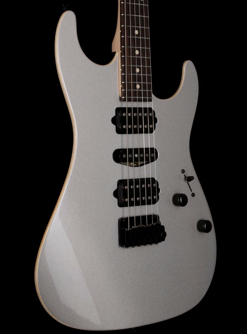 Suhr Custom Standard Chambered Firemist Silver