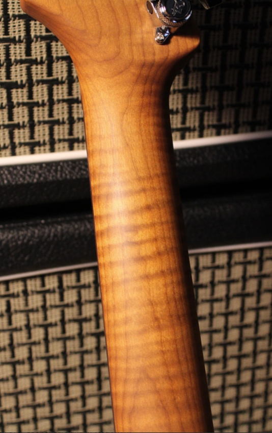 Suhr Classic T HS Roasted Select Guitar, Flamed, Rosewood, Shell Pink