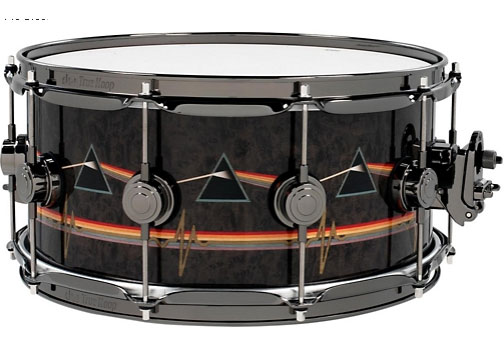 DW Collector's Series Pink Floyd Icon Snare 14x6.5 Black Nickel Hardware