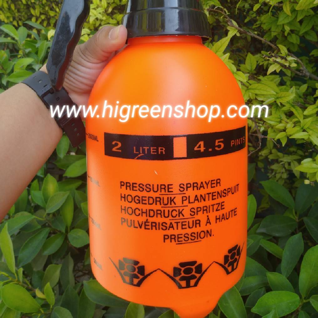 กระบอกฉีดน้ำแบบอัดลม ขนาด 2 ลิตร