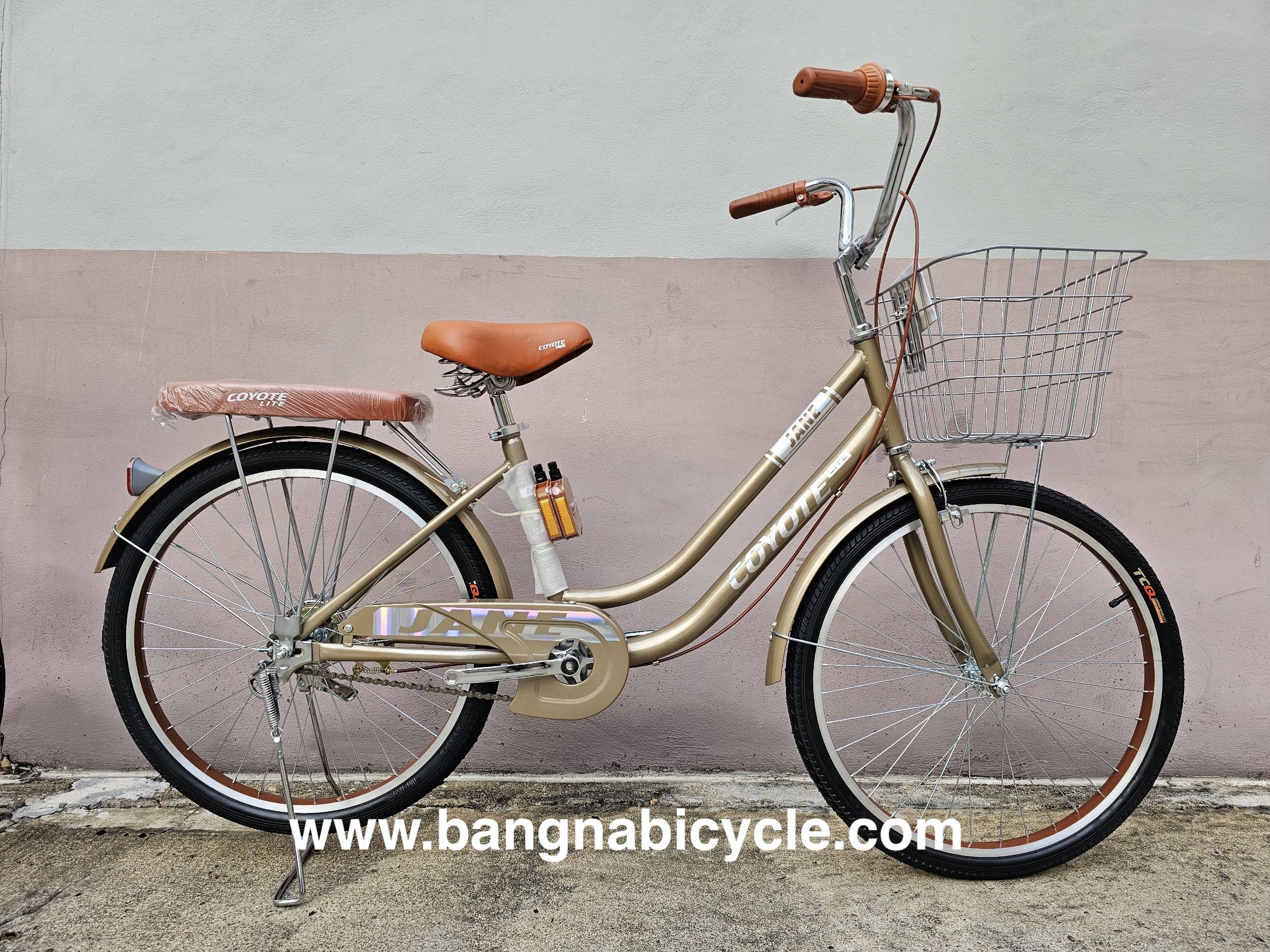 รถจักรยานแม่บ้าน Coyote รุ่น JANE ขนาด 24 นิ้ว