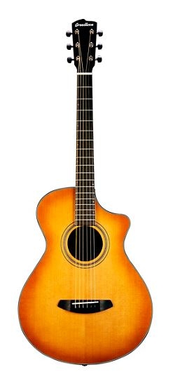 Breedlove Organic Collection Signature Concertina Cutaway CE Acoustic-Electric Guitar Copper Burst